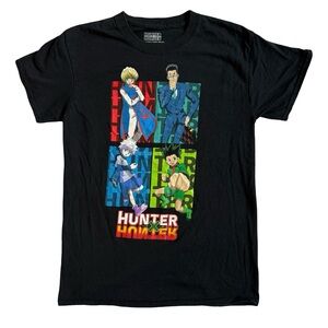 Hunter x Hunter Anime Graphic Tee Size Small Black